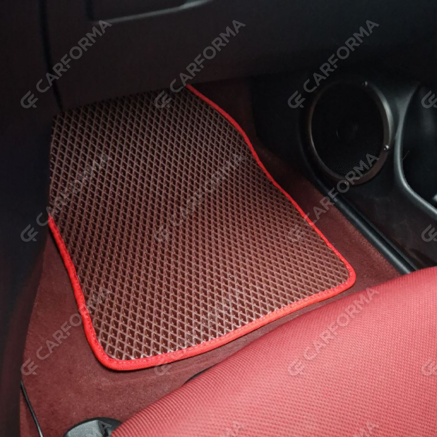 Ворсовые коврики на Honda Civic VIII 3d 2006&nbsp;-&nbsp;2011 в Москве