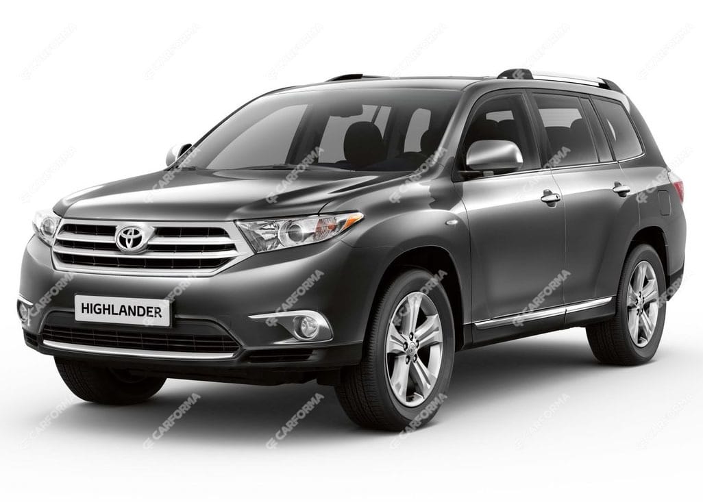EVA коврики на Toyota Highlander II 2007 - 2013