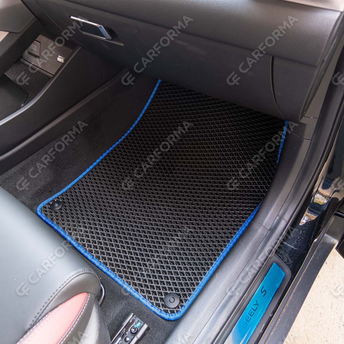 Ворсовые коврики на Geely Coolray 2018&nbsp;-&nbsp;2024 в Москве