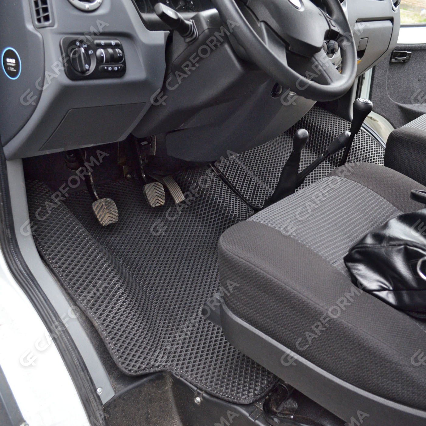 Ворсовые коврики на ГАЗ Соболь Комби грузопассажирский 1998&nbsp;-&nbsp;2026 в Москве