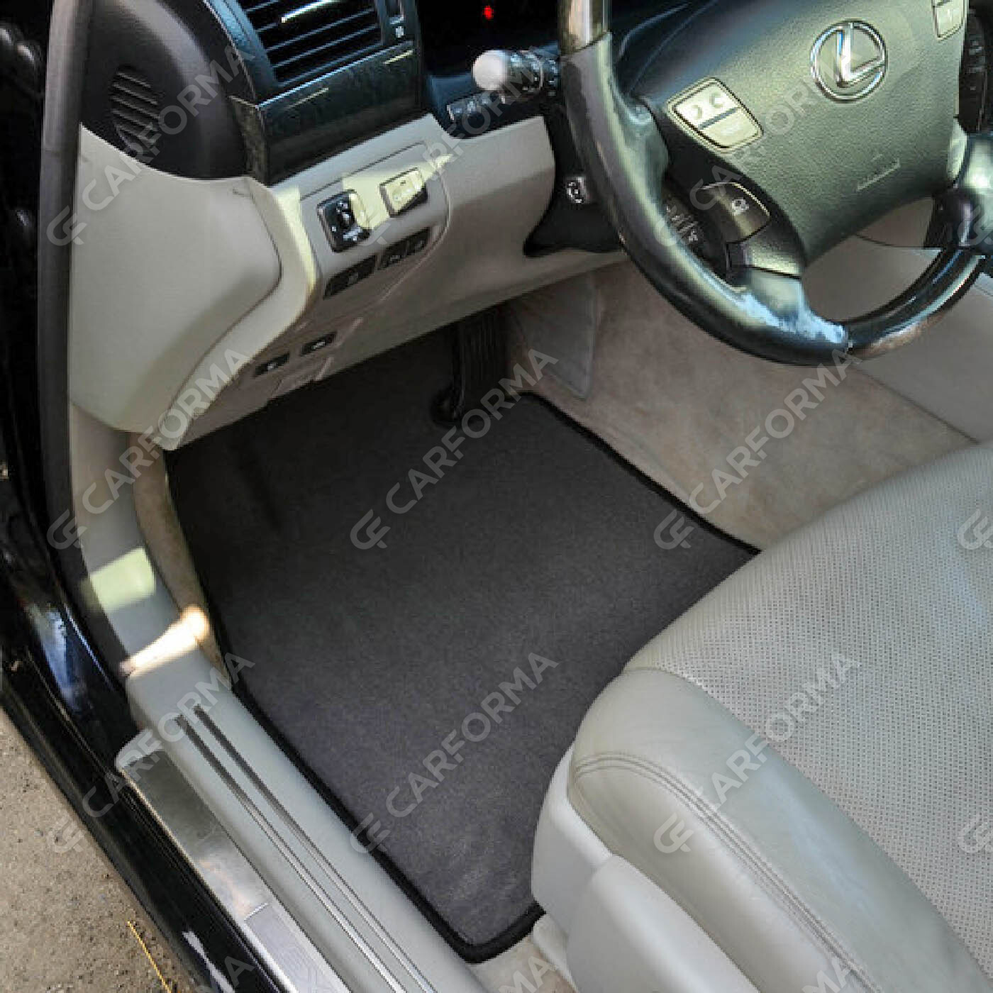 Ворсовые коврики на Lexus LS IV 2006&nbsp;-&nbsp;2017 в Москве