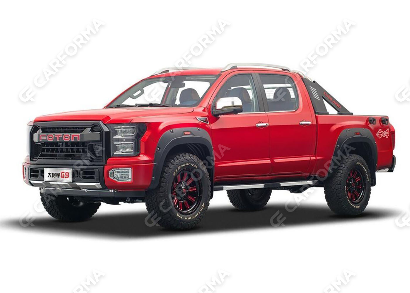 Ворсовые коврики на Foton Tunland G9 2021&nbsp;-&nbsp;2026 в Москве