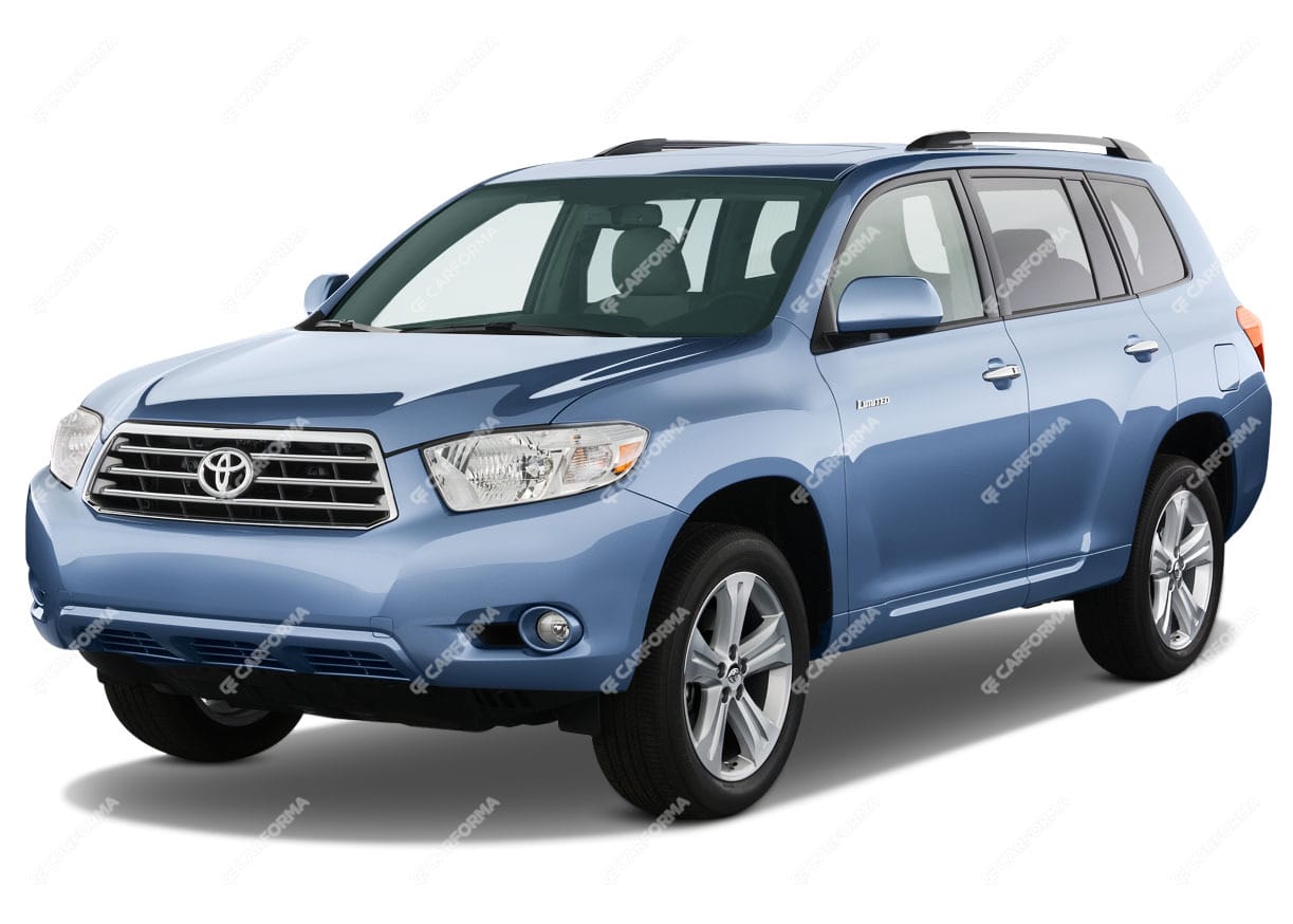 EVA коврики на Toyota Highlander II 2007 - 2013