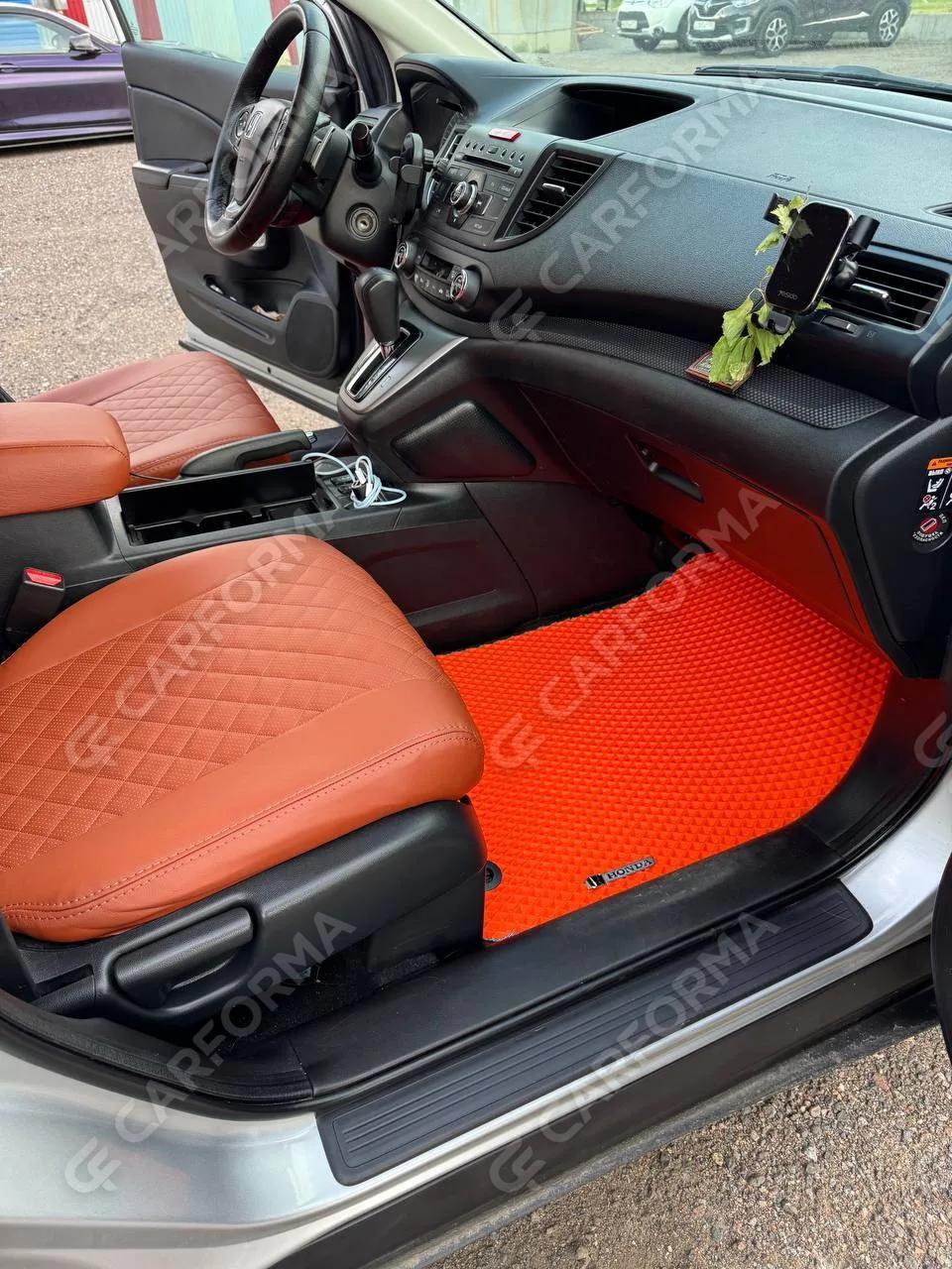 Ворсовые коврики на Honda CR-V IV 2012&nbsp;-&nbsp;2018 в Москве