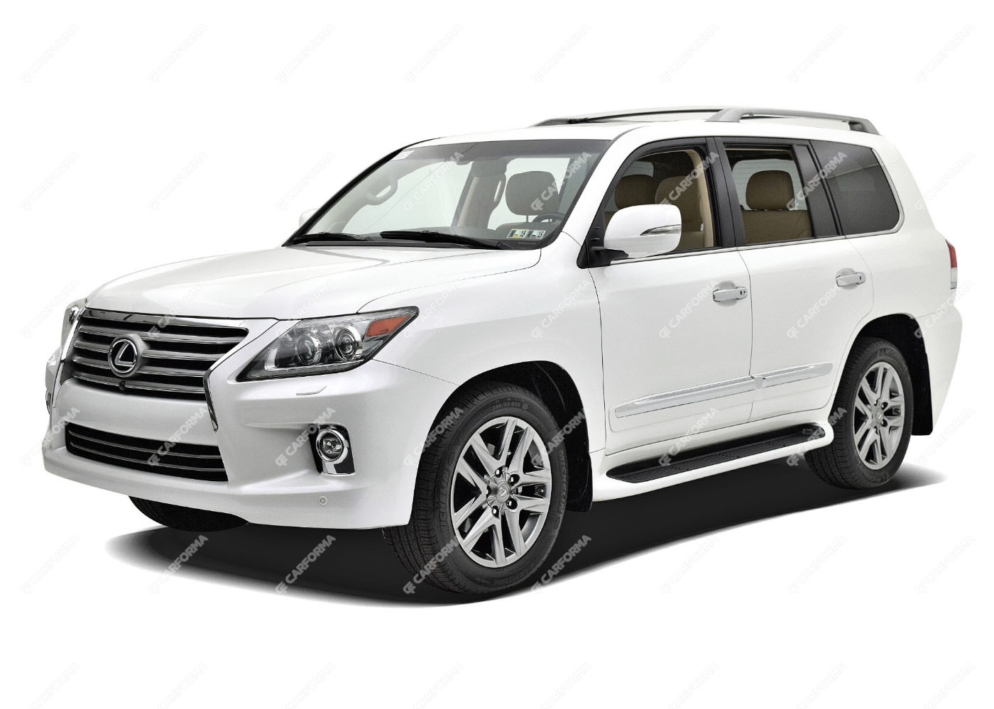 EVA коврики на Lexus LX 570 и LX450d 2007 - 2023