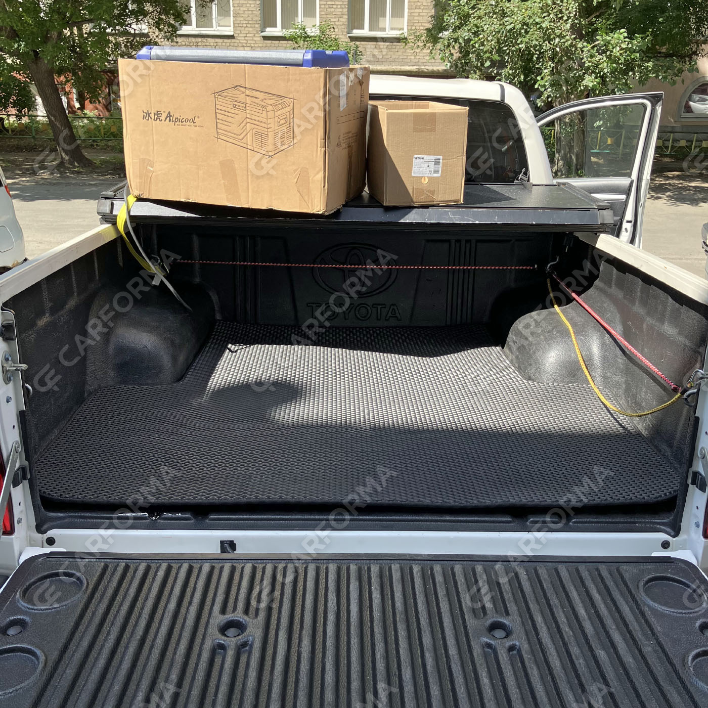 Ворсовые коврики на Toyota Hilux VII 2008&nbsp;-&nbsp;2015 в Москве