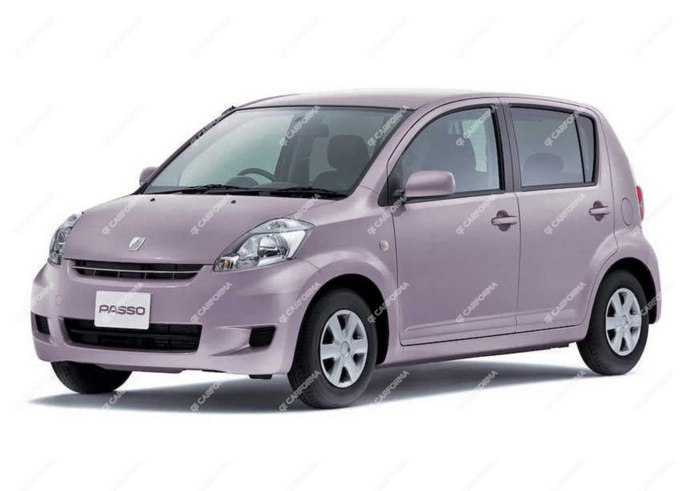 Ворсовые коврики на Toyota Passo I 2004 - 2010