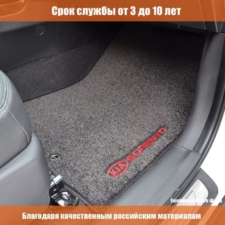 Ворсовые коврики на Acura RDX III 2018 - 2025 в Москве