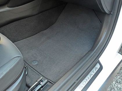 Ворсовые коврики на Hyundai Sonata 8 (DN8) 2019 - 2025 в Москве