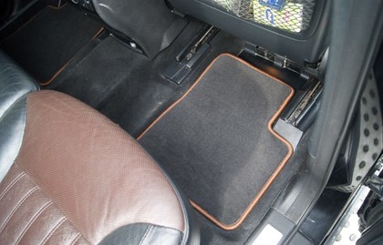 Ворсовые коврики на Mercedes GL (X164) 2006 - 2012 в Москве