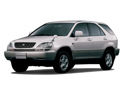 Ворсовые коврики на Toyota Harrier I 1997 - 2003 в Москве
