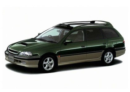 Ворсовые коврики на Toyota Caldina (T21) 1997 - 2002 в Москве