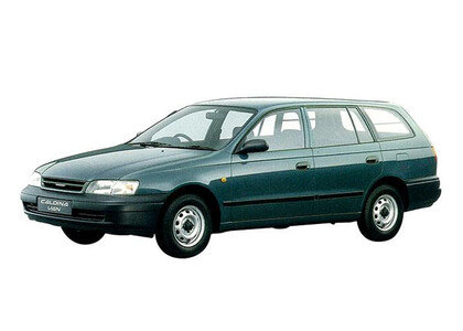Ворсовые коврики на Toyota Caldina (T19) 1992 - 2002 в Москве