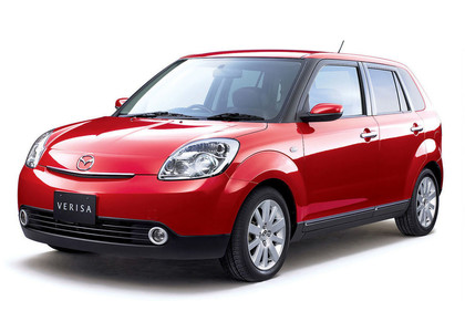 Ворсовые коврики на Mazda Verisa 2004 - 2015 в Москве