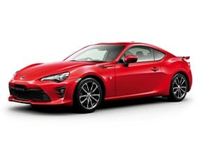 Ворсовые коврики на Toyota GT86 2012 - 2021 в Москве