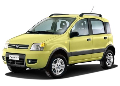 Ворсовые коврики на Fiat Panda II 2003 - 2012 в Москве