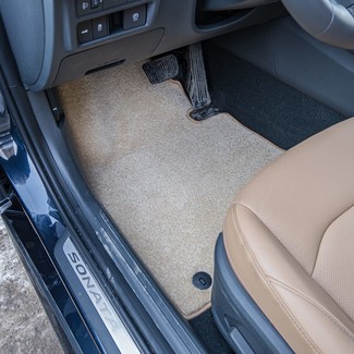 Ворсовые коврики на Hyundai Sonata 8 (DN8) 2019 - 2025 в Москве