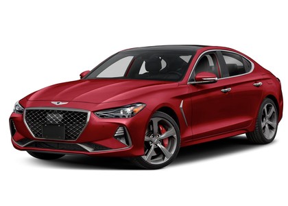 Ворсовые коврики на Genesis G70 2017 - 2025 в Москве