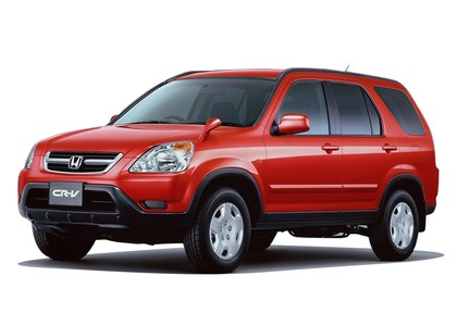 Ворсовые коврики на Honda CR-V II 2001 - 2006 в Москве