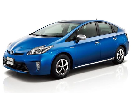 Ворсовые коврики на Toyota Prius (30) 2009 - 2016 в Москве
