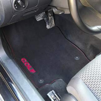 Ворсовые коврики на Volkswagen Golf 6 2008 - 2013 в Москве