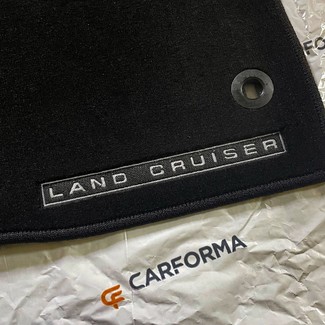 Ворсовые коврики на Toyota Land Cruiser 300 2021 - 2025 в Москве