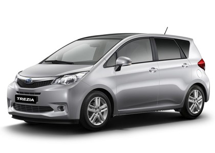 EVA коврики на Subaru Trezia 2010 - 2016 в Москве