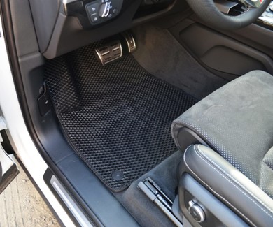Ворсовые коврики на Audi Q7 II 2015 - 2025 в Москве