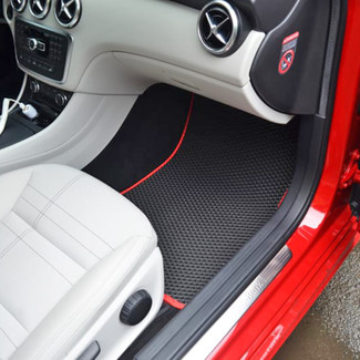 Ворсовые коврики на Mercedes GLA (X156) 2014 - 2020 в Москве