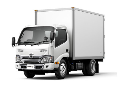 Ворсовые коврики на Hino 300 II узкая кабина 2011 - 2025 в Москве