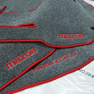 Ворсовые коврики на Mazda CX5 I 2011 - 2017 в Москве