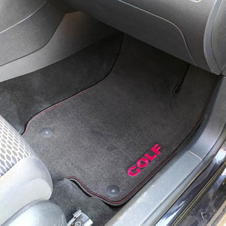 Ворсовые коврики на Volkswagen Golf 6 2008 - 2013 в Москве