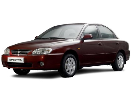Ворсовые коврики на KIA Spectra 2000 - 2011 в Москве
