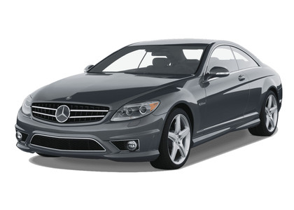 Ворсовые коврики на Mercedes CL (C216) 2006 - 2014 в Москве