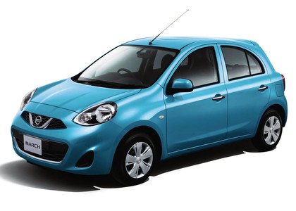 Ворсовые коврики на Nissan March (K13) 2010 - 2017 в Москве