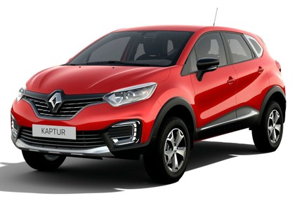 Ворсовые коврики на Renault Kaptur 2016 - 2022 в Москве