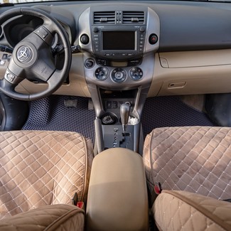 Ворсовые коврики на Toyota Rav4 III 2006 - 2013 в Москве