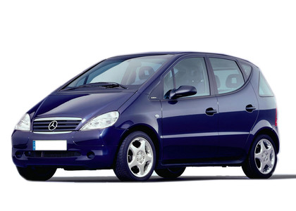 Ворсовые коврики на Mercedes A (W168) 1997 - 2004 в Москве