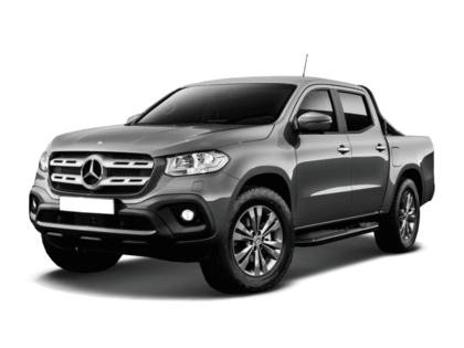 Ворсовые коврики на Mercedes X-Class 2017 - 2020 в Москве