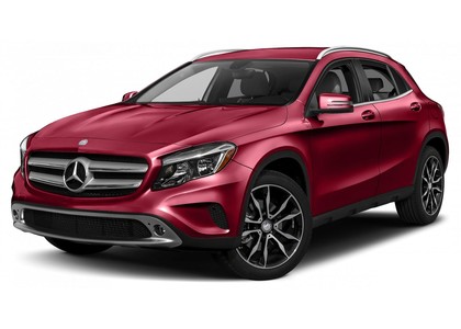 Ворсовые коврики на Mercedes GLA (X156) 2014 - 2020 в Москве