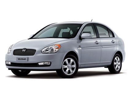 Коврики на Hyundai Verna 2005 - 2010 в Москве