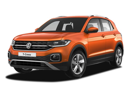 Ворсовые коврики на Volkswagen T-Cross 2018 - 2025 в Москве