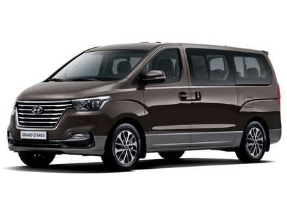 Ворсовые коврики на Hyundai Grand Starex 9 мест 2017 - 2021 в Москве