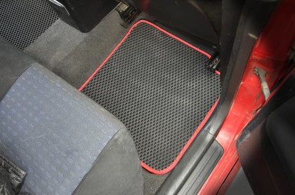 Ворсовые коврики на Mitsubishi Lancer IX 2000 - 2010 в Москве