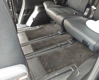 Ворсовые коврики на Toyota Alphard (H30) 2015 - 2023 в Москве