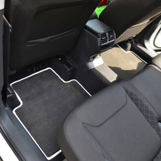 Ворсовые коврики на Volkswagen Tiguan Allspace 2016 - 2025 в Москве