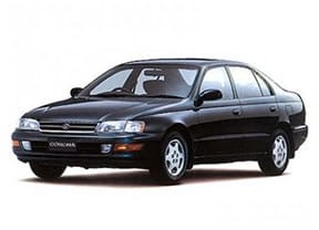 Ворсовые коврики на Toyota Corona (T19) 1992 - 1996 в Москве