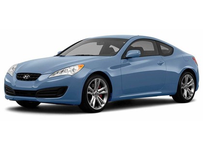 Ворсовые коврики на Hyundai Genesis Coupe I 2008 - 2014 в Москве