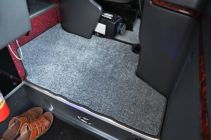 Ворсовые коврики на Hyundai Universe Space Luxury  в Москве