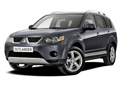 Ворсовые коврики на Mitsubishi Outlander XL 2005 - 2013 в Москве